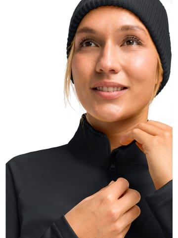 Maier Sports Fleecepullover "Eva" in Schwarz