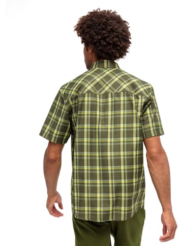 Maier Sports Funktionshemd "Mauro" in Gelb/ Khaki