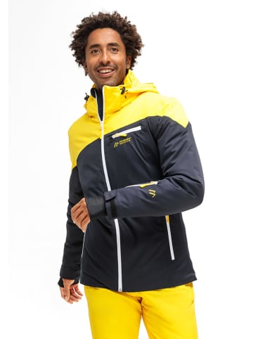Maier Sports Ski-/ Snowboardjacke "Julian" in Schwarz/ Gelb