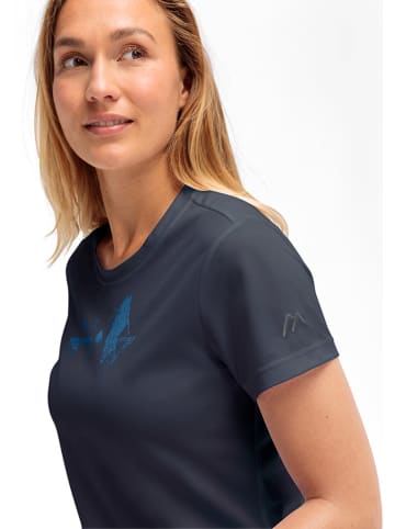 Maier Sports Funktionsshirt "Tilia Pique" in Dunkelblau