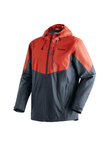 Maier Sports Funktionsjacke in Rot/ Grau