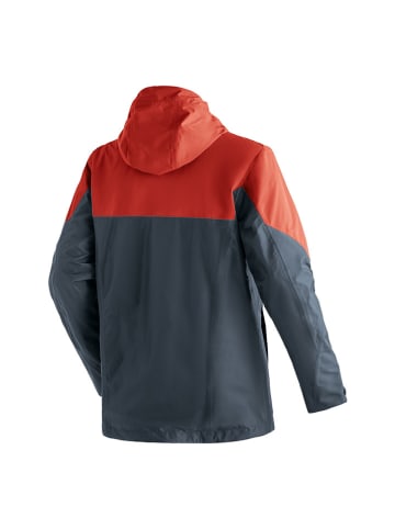 Maier Sports Funktionsjacke in Rot/ Grau