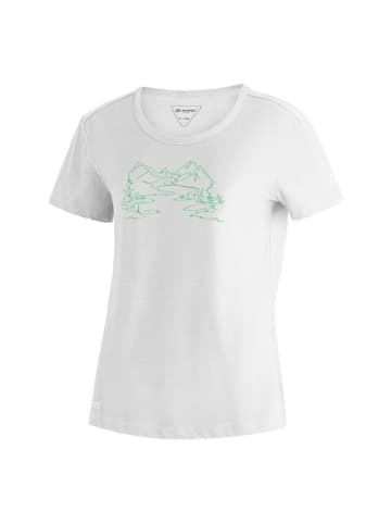 Maier Sports Funktionsshirt "Thuja" in Weiß