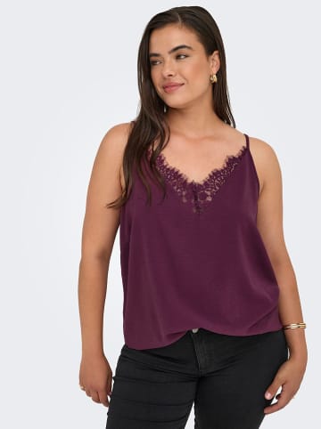 ONLY Top w kolorze fioletowym