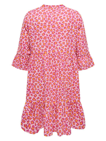 ONLY Carmakoma Kleid in Rosa/ Pink