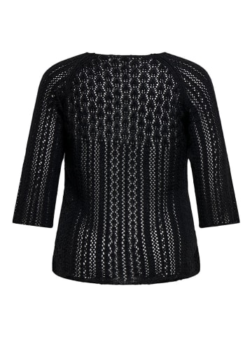 ONLY Carmakoma Sweter w kolorze czarnym