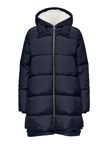 ONLY Steppmantel in Dunkelblau