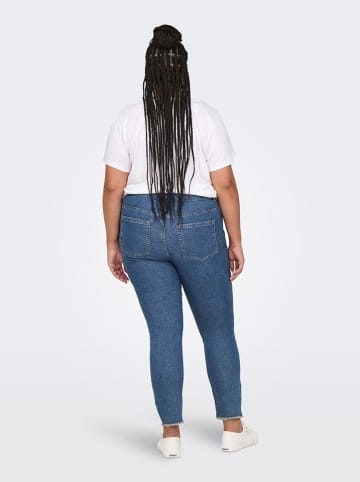 ONLY Carmakoma Dżinsy - Skinny fit - w kolorze niebieskim