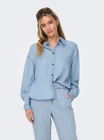 ONLY Bluse in Hellblau