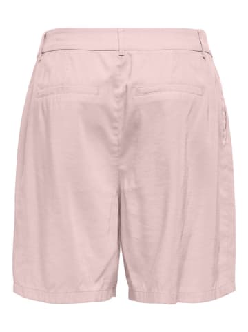 ONLY Szorty w kolorze jasnoróżowym
