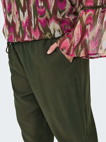 ONLY Carmakoma Sweatbroek kaki