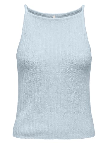 ONLY Stricktop in Hellblau