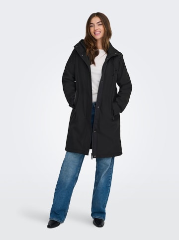 ONLY Parka "ONLKARA" w kolorze czarnym