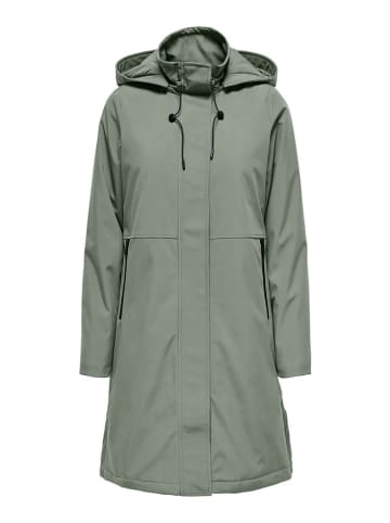 ONLY Parka "ONLKARA" w kolorze szarozielonym