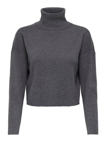 ONLY Rollkragenpullover in Anthrazit