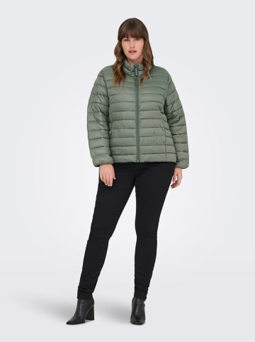 ONLY Kurtka pikowana w kolorze zielonym