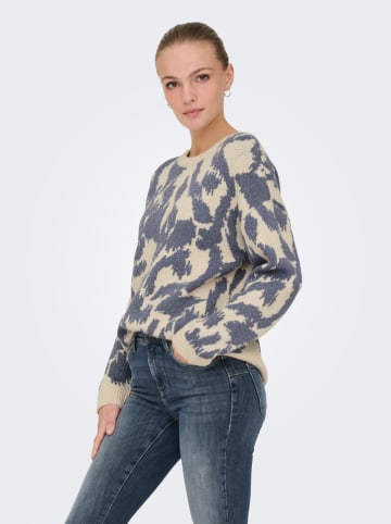 ONLY Trui blauw/beige