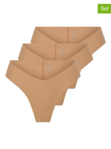 ONLY Figi (3 pary) w kolorze jasnobrązowym