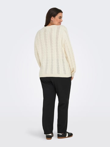 ONLY Sweter w kolorze kremowym