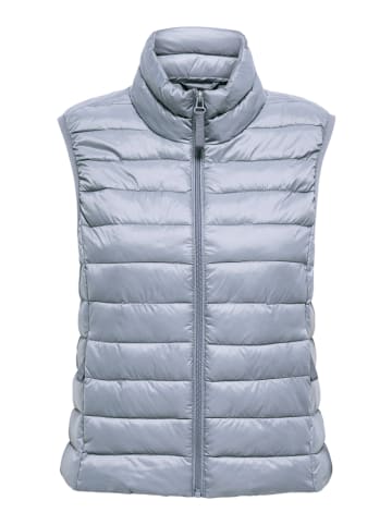 ONLY Doorgestikte bodywarmer lichtblauw
