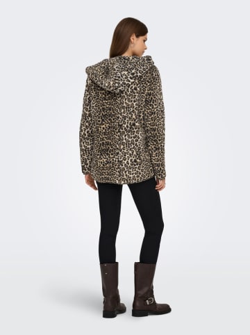 ONLY Vest lichtbruin/zwart