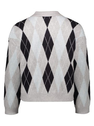 ONLY Pullover in Grau/ Schwarz