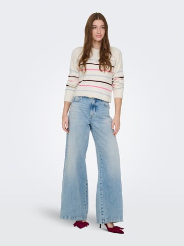 ONLY Sweter w kolorze kremowym