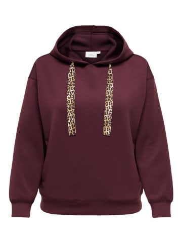 ONLY Hoodie bordeaux