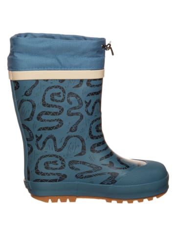 POM POM Gummistiefel in Dunkelblau