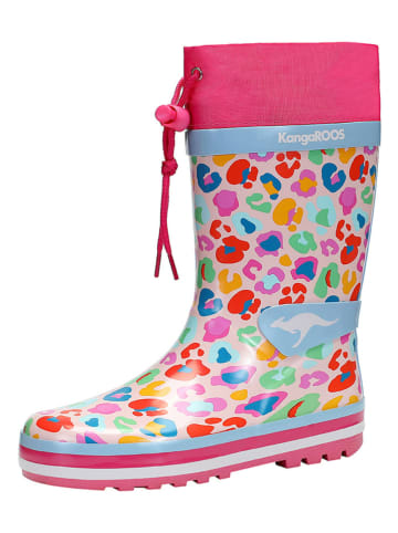 Kangaroos Gummistiefel "K-Summerrain" in Pink