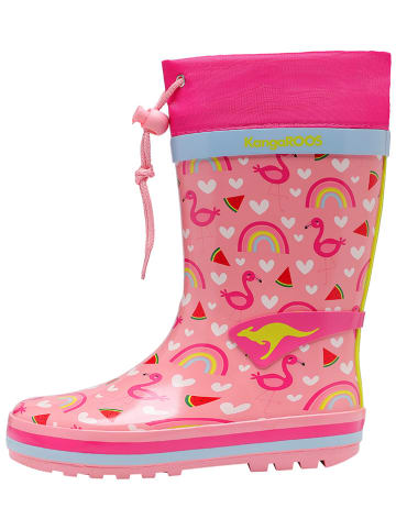 Kangaroos Gummistiefel "K-Summerrain" in Pink/ Bunt