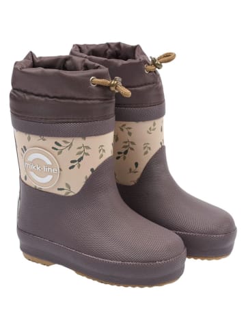 mikk-line Gummistiefel in Braun