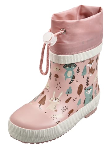 Playshoes Rubberlaarzen lichtroze/meerkleurig