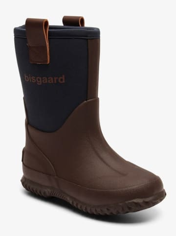 bisgaard Gummistiefel "Neo" in Braun/ Schwarz