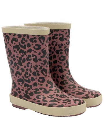 POM POM Gummistiefel in Hellbraun