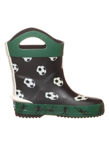 Clarks Kalosze "Tarri Goal" w kolorze czarno-zielonym