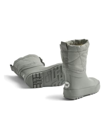 Wheat Kozaki zimowe "Drizzle" w kolorze zielonym