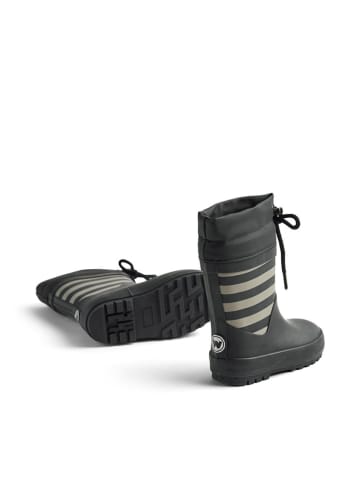 Wheat Gummistiefel in Schwarz