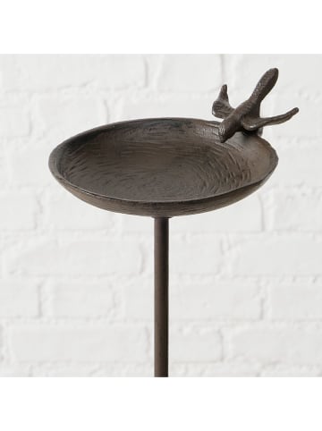 Boltze Vogeltränke "Marilly" in Braun - (H)89 cm