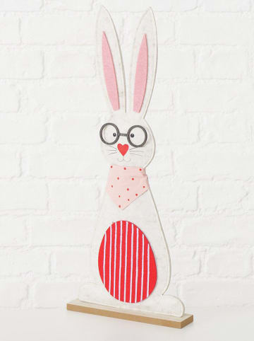 Boltze Deco-object "Rosa" wit/lichtroze - (H)57 cm