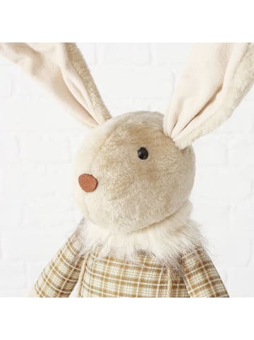 Boltze Figurka dekoracyjna "Nana" w kolorze kremowo-brązowym - wys. 110 cm