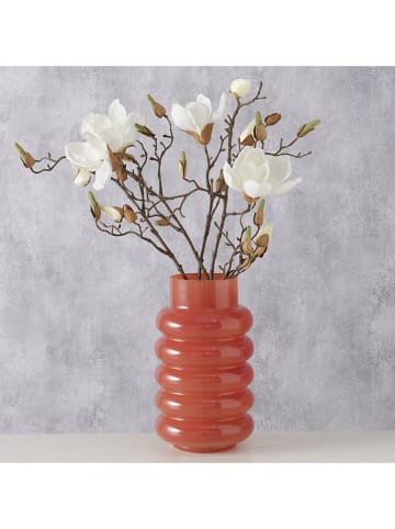 Boltze Wazon "Ribbo" w kolorze ciemnoróżowym - wys. 26 x Ø 15 cm