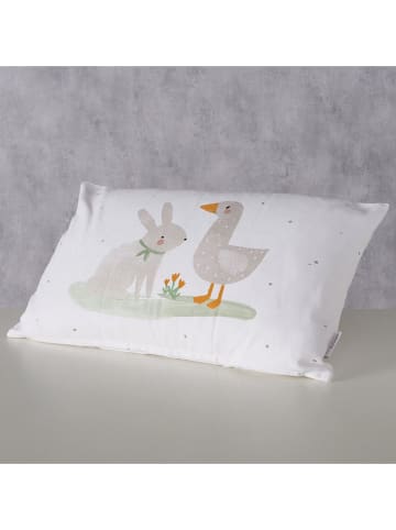 Boltze Poduszka "Cleo" w kolorze biało-beżowym - 50 x 30 cm