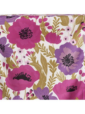 Boltze Tafelloper "Fantasy" wit/PInk/paars - (L)140 x (B)40 cm