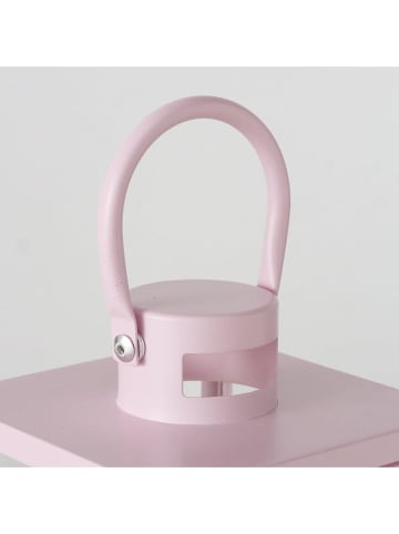 Boltze 2-delige set: lantaarns "Arana" lichtroze