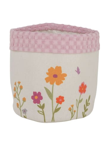 Boltze Osłonki (2 szt.) ze wzorem na doniczkę - wys. 18 x Ø 16 cm