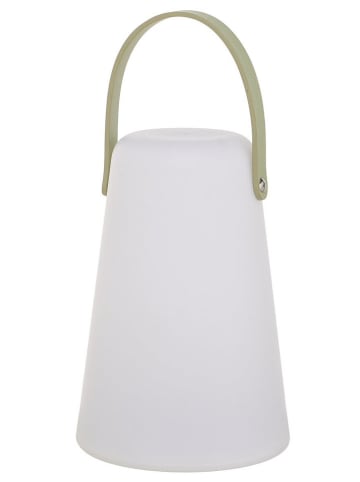 Boltze 2-delige set: ledtafellampen "Modula" wit/zwart/groen - (H)20,5 cm