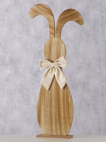 Boltze Dekoaufsteller "Bernado" in Braun/ Creme - (H)90 cm