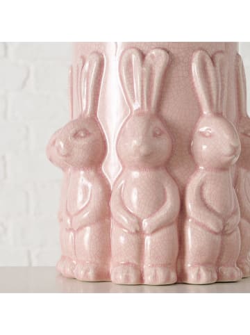 Boltze Vaas "Erny" lichtroze - (B)14 x (H)20 cm