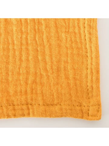 Boltze Tafelloper "Musselin" oranje - (L)140 x (B)40 cm